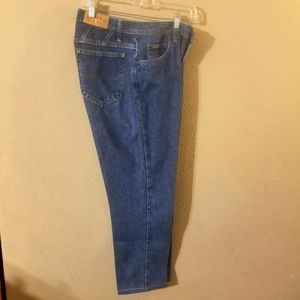 Riders Womens Blue Jeans High Waisted Mom Jeans Size 8 Petite